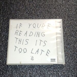 Drake Album CD  If Your E Reading This Its Too Late